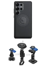 Zestaw 360 Quad Lock: etui MAG na telefon Samsung Galaxy S25 Ultra (magnetyczne) + wybrane komponenty