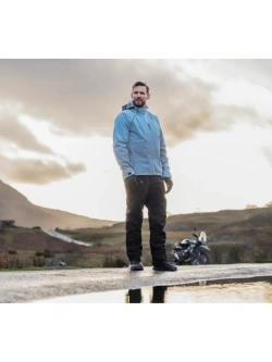 Kurtka przeciwdeszczowa Knox Impass niebieska