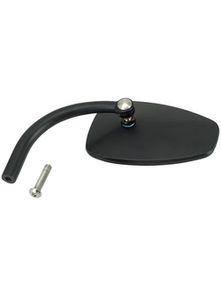 Lusterko motocyklowe uniwersalne Biltwell Teardrop czarne