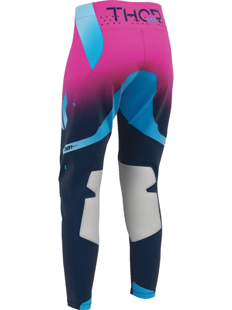 Spodnie cross damskie Thor Sportmode Merge granatowo-różowe