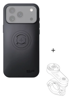 Zestaw na motocykl: etui SPC+ na telefon iPhone 17 Pro Max + mocowanie SP Connect