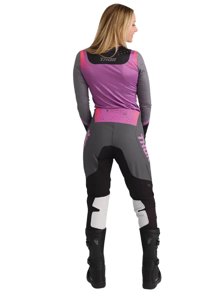 Bluza enduro damska Thor Sportmode Velocity czarno-fioletowa