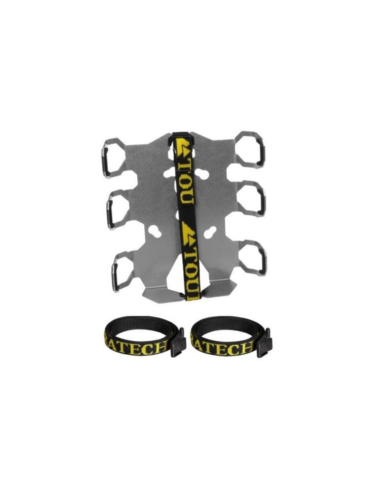 Uchwyt na aluminiowe bidony do kufrów Touratech ZEGA Pro/ZEGA Mundo w komplecie z dwoma bidonami 0,6 l