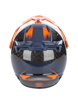 Kask adventure Klim Krios Pro Echo czarno-pomarańczowy