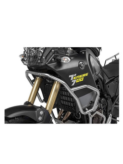 Gmole górne Touratech do Yamahy Tenere 700 (19-24) srebrne