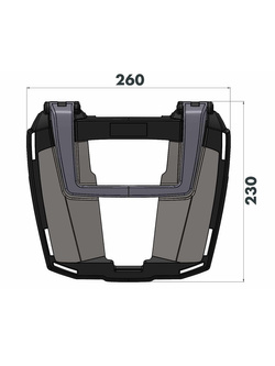 Stelaż centralny Easyrack Hepco&Becker Ducati Multistrada V4/S/S Sport/Pikes Peak (21-24)/Rally (23-24) montowany do oryginalnego bagażnika
