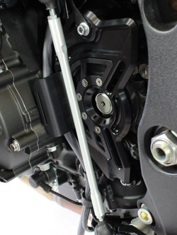 Osłona zębatki GILLES SC-03 Yamaha (wybrane modele) czarna