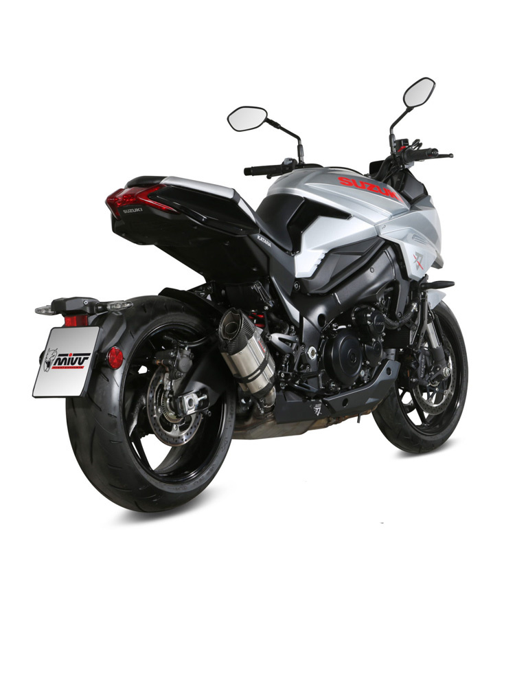 Tłumik motocyklowy Slip-On Line (Suono) MIVV do Suzuki Katana 1000 (19-) czarny