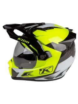 Kask adventure Klim Krios Pro Charger zółto-czarny
