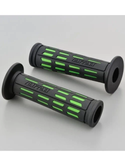 Manetki Daytona Products GrippyGrip GGD-Tapered-SP do kierownic o średnicy 22,2 [mm] czarno-zielone
