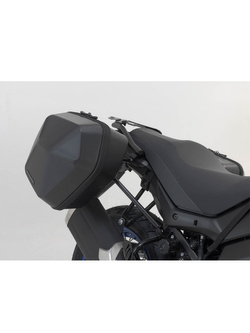 Zestaw: kufry boczne plastikowe Urban ABS + stelaże SLC SW MOTECH Suzuki DL 650 V-Strom / XT (16-25) (pojemność: 2 x 16,5l)