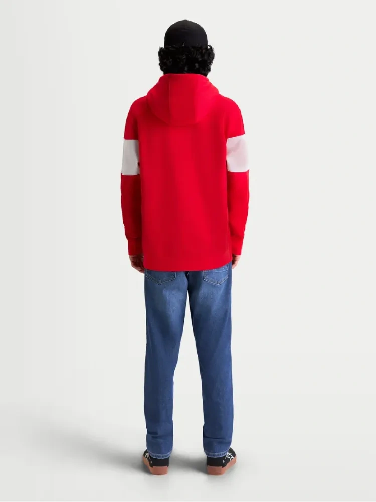 Bluza z kapturem Alpinestars Cubic czerwona