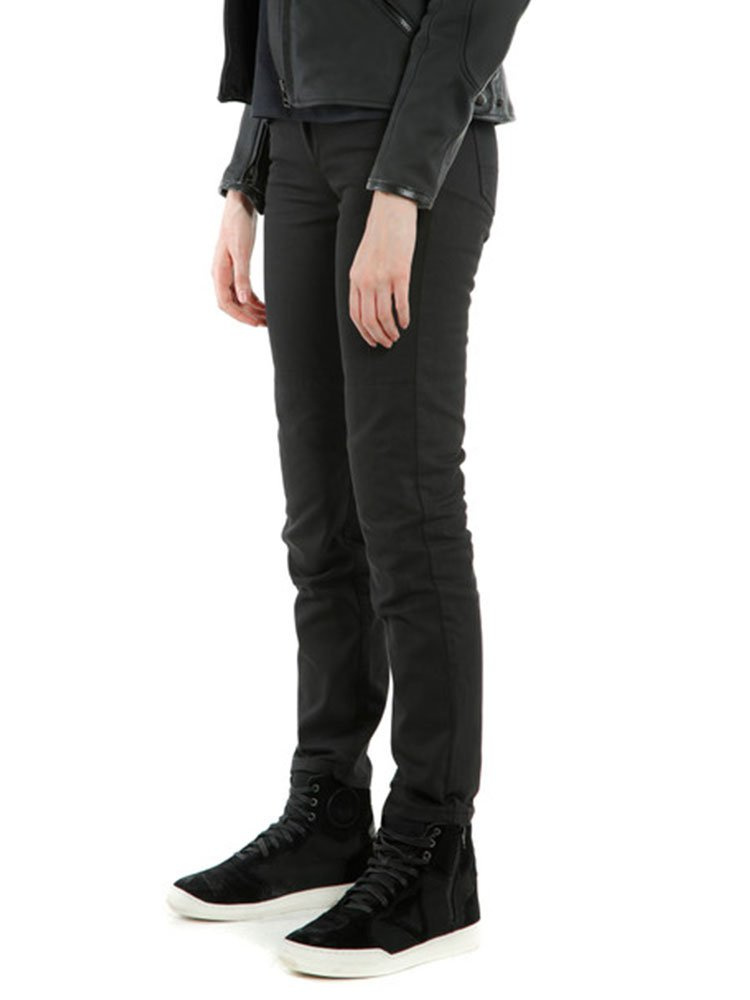 Spodnie motocyklowe tekstylne damskie Dainese Casual Slim Lady Tex czarne