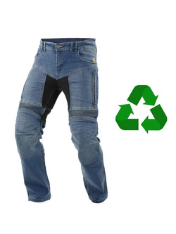 Jeansy motocyklowe Trilobite Parado Recycled niebieskie