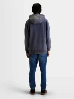 Bluza z kapturem Alpinestars Infinite Washed niebieska