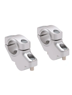 Podwyższenie kierownicy Hepco&Becker Honda VFR 1200 X Crosstourer (12-20) [30 mm w górę, 21 mm w tył] srebrne