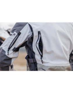 Kurtka motocyklowa tekstylna Klim Badlands Pro szara