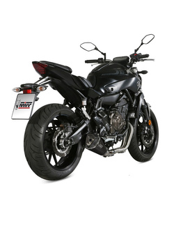 Pełny układ wydechowy (Delta Race) MIVV do Yamaha MT-07 (14-20) czarny