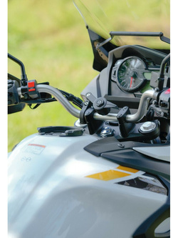 Uchwyt na telefon Lampa Titan Combo 2.0 mocowany na kierownicy