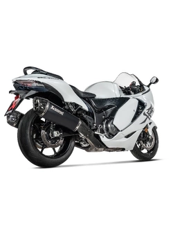 Tłumik motocyklowy Akrapović Street Suzuki GSX 1300 R Hayabusa (21-) czarny [z homologacją]