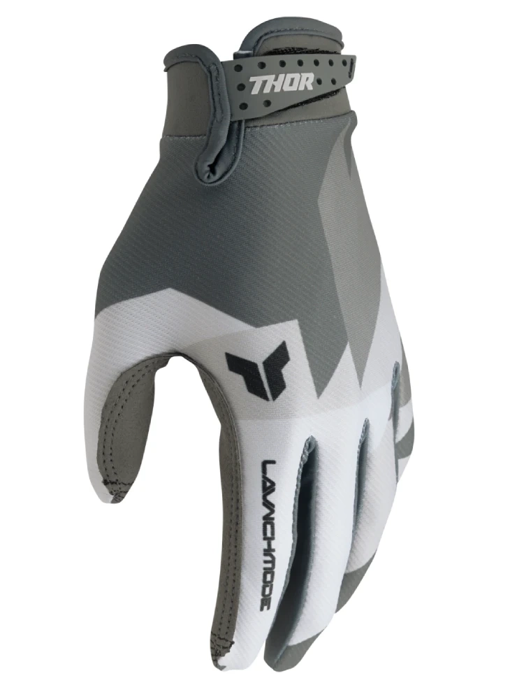 Rękawice cross Thor Launchmode szare