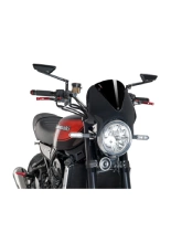 Owiewka motocyklowa PUIG Vision Kawasaki ZR 900 RS (18-)/ SE (22-) czarna z czarną szybą