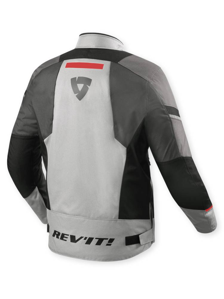 Kurtka motocyklowa tekstylna REV’IT! Undulate H2O szara