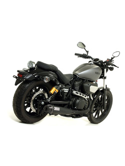 Tłumik motocyklowy Arrow Rebel Yamaha XV 950 R (14-16) czarny [z homologacją]