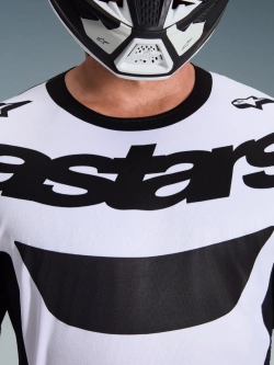 Bluza cross Alpinestars MX Racer Riway biało-czarna