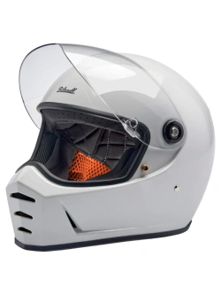 Kask integralny Biltwell Lane Splitter Solid biały