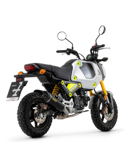 Tłumik Arrow - Honda MSX / GROM 125 [21-22] [X-Kone, Nichrom "Dark" + Carbon]  