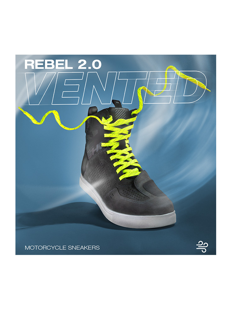 Buty motocyklowe Shima Rebel 2.0 Vent szare