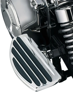 Podesty pasażera Kuryakyn ISO® srebrno-czarne