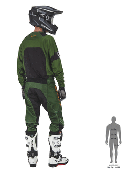 Bluza motocross Scott X-Plore szaro-czarna