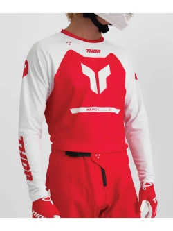 Bluza enduro Thor Ridemode Menace czerwona