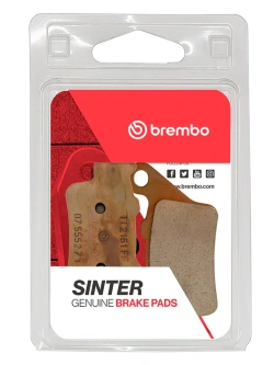 Klocki hamulcowe Brembo Genuine Indian Scout Bobber (17-)/ KTM 390 Adventure (20-25) [na tył, kpl. na 1 tarczę]