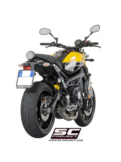 Pełny system 3-1 SC-Project Conical Stainless Steel + Carbon - Yamaha Tracer 900 [15-16]