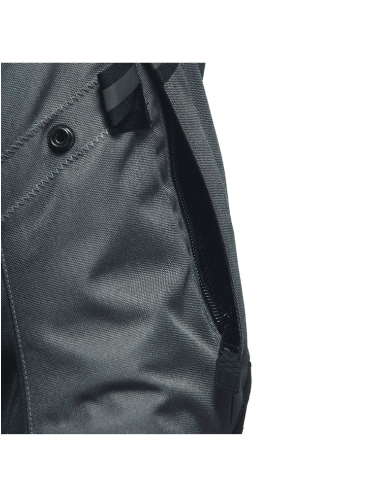 Kurtka motocyklowa tekstylna Dainese Ladakh 3L D-Dry szaro-czarna