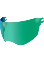 Blenda Icon DropShield do kasku Ultraflite lustrzana zielona