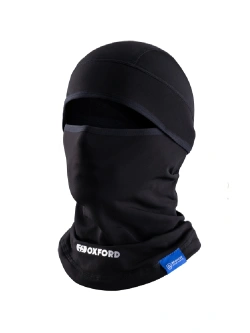 Kominiarka motocyklowa Oxford Advanced WarmDry z dużym otworem na oczy, czarna