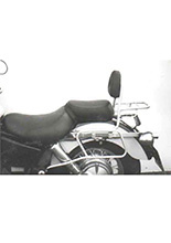 Oparcie pasażera Hepco&Becker Honda VT 1100 C2 Shadow [95-00] [z tylnym stelażem]