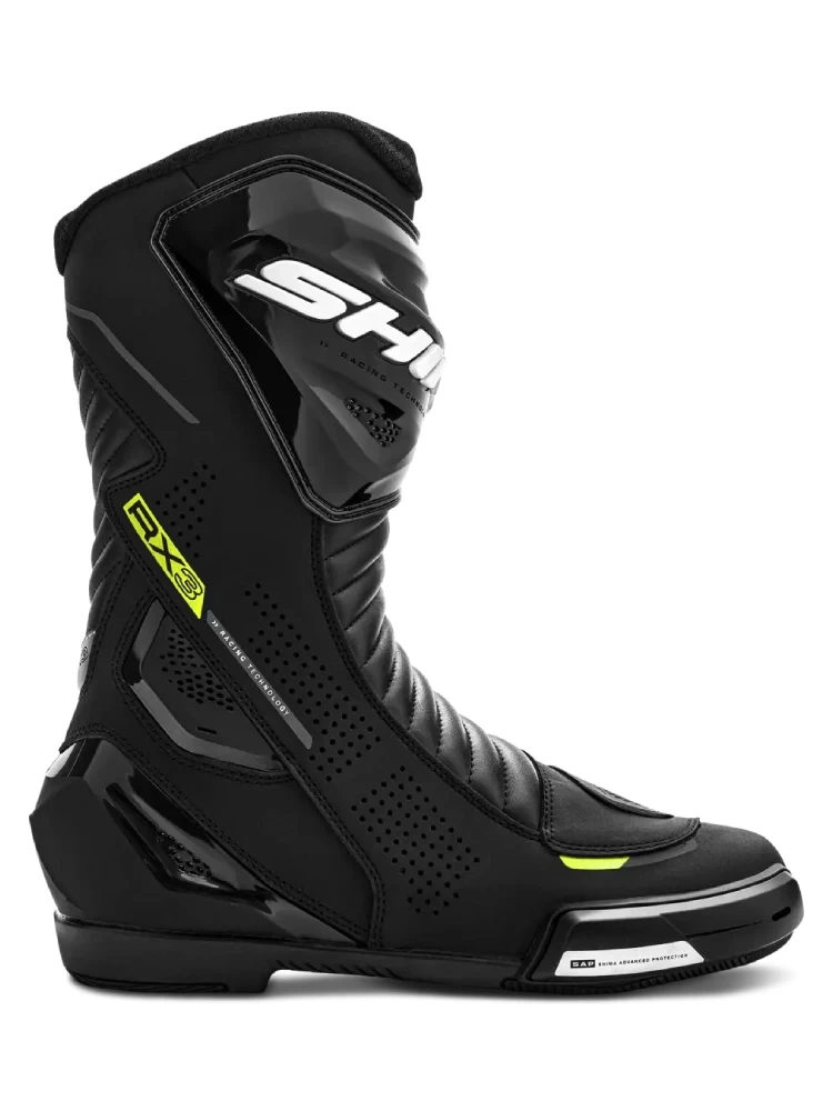 Buty motocyklowe Shima RX-3 czarne-fluo