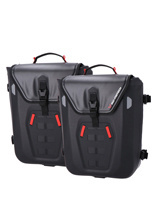 Sakwy motocyklowe wodoodporne SysBag WP M/M SW-MOTECH + stelaże SLC KTM 125 Duke (23-) / 250 Duke (23-) / 390 Duke (23-) (pojemność: 2 x 17-23L)