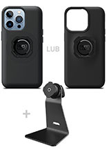 Zestaw na biurko: etui na telefon iPhone 13 Pro + uchwyt Quad Lock