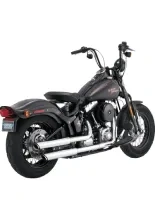 Tłumik motocyklowy Vance & Hines 3" Twin Slash Harley Davidson Softail Deluxe 1584 (07-09)/ Cross Bones Springer 1584 (08-11) chromowany
