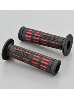 Manetki Daytona Products GrippyGrip GGD-Tapered-SP do kierownic o średnicy 22,2 [mm] czarno-czerwone