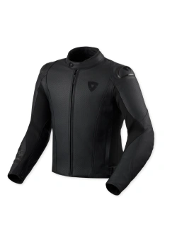 Kurtka motocyklowa skórzana REV’IT! Quadratic czarna