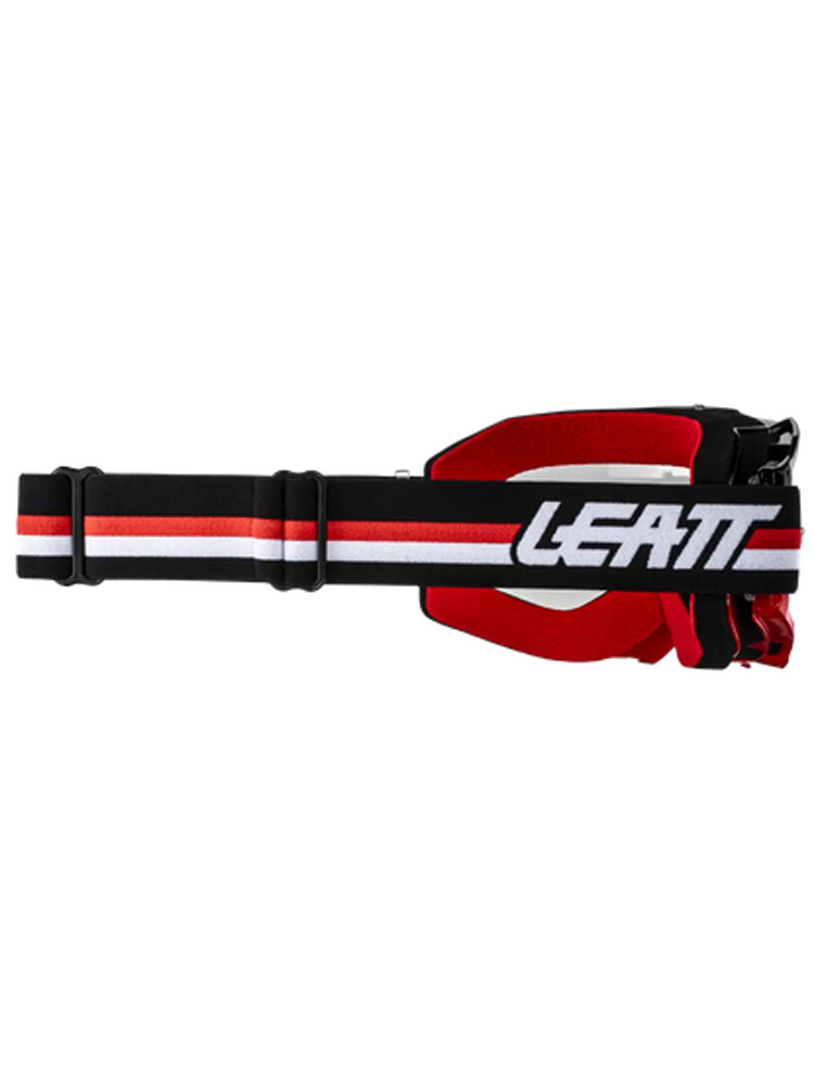 Gogle motocyklowe z przyciemnianą szybą Leatt Velocity 4.5 czerwone