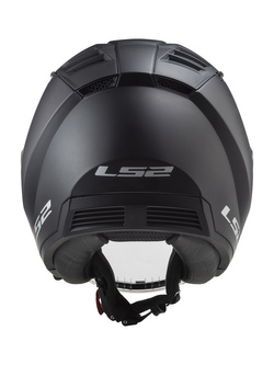 Kask otwarty LS2 OF600 Copter II Solid czarny matowy
