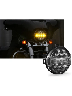 Światło drogowe Denali D14 Destroyer Harley Davidson Street Glide (14-23)